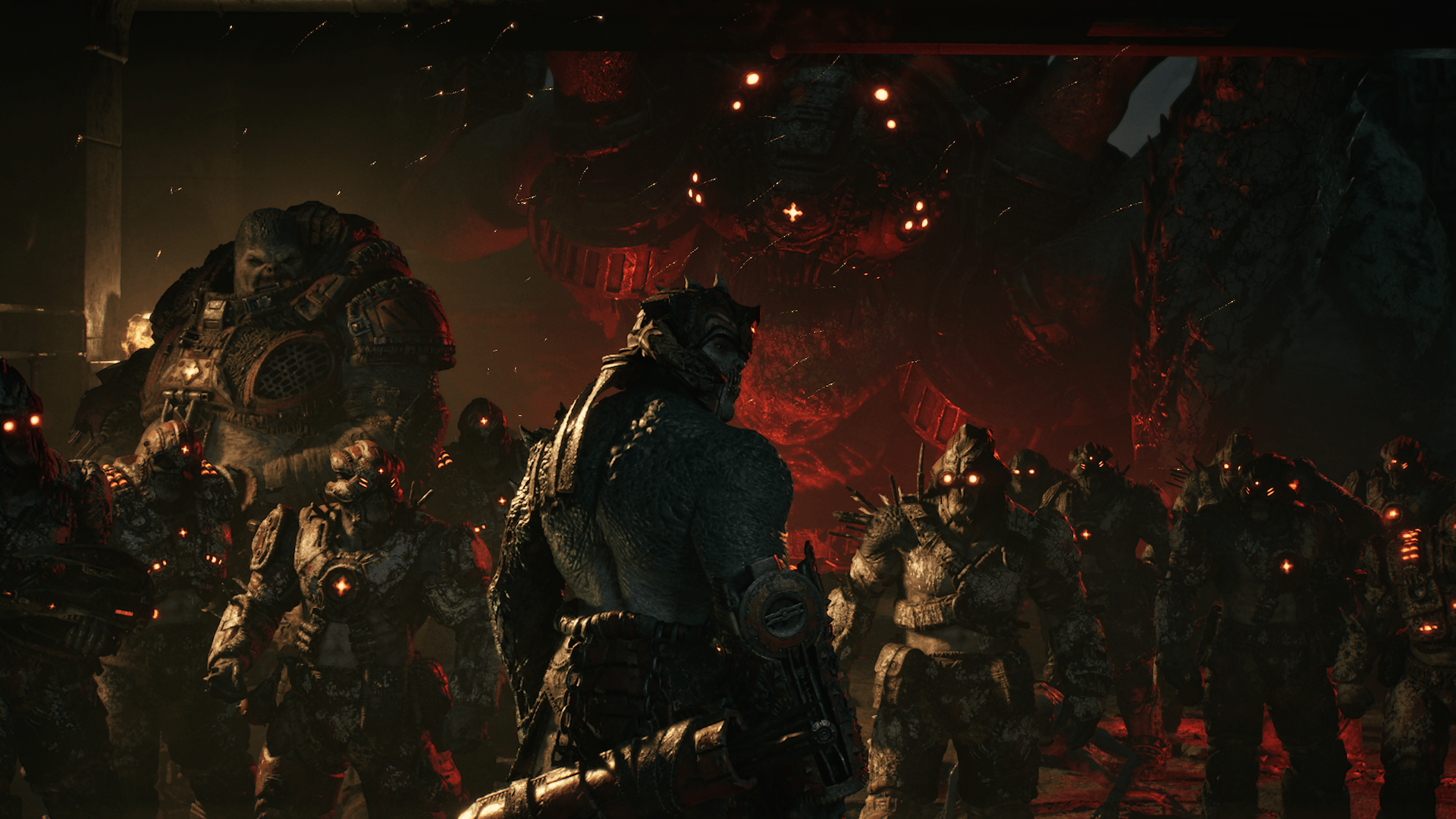 O retorno aterrorizante dos Locust com designs fiéis e novas variações brutais.